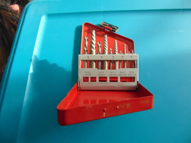 ICS Cutting Tools 10 piece Screw EXT & DR SET-LH-A, p/n SXDS-10LA