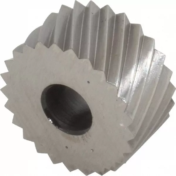 3/4" Diam Cobalt LH Diag Knurl, 30° Helix, 90° Teeth, Circular Pitch, 12 TPI