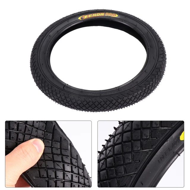 Roue De Rechange Poussette – Pneu Extérieur Sans Chambre Durable En Caoutchouc Élastique – Diamètre 12,5 Cm – Pour Landau Et Poussettes