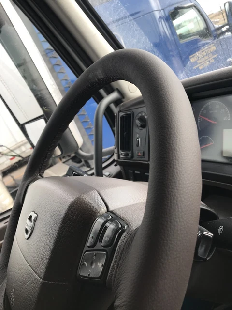 Steering wheel cover for sales volvo truck