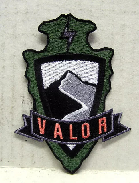 MAG Massive Action Game-VALOR FRACTION Logo 3.75" Embroided Patch- USA Mailed