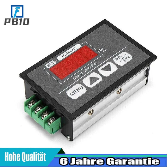 DC 12V 24V 36V 48V 10A PWM Motor Speed Controller Regler Reversible Schalter Stop Rotation DC 12V 24V 36V 48V 10A PWM Motor Speed Controller Regler Reversible Schalter Stop Rotation
