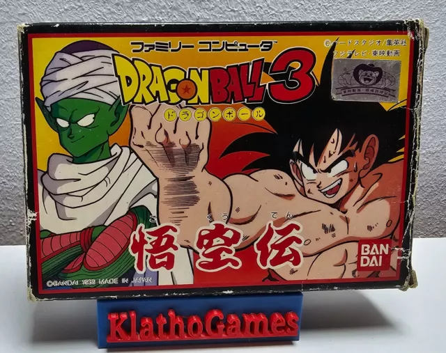 NES / Famicom Spiel - Dragon Ball 3: Gokuu Den JAP Modul+OVP   X123