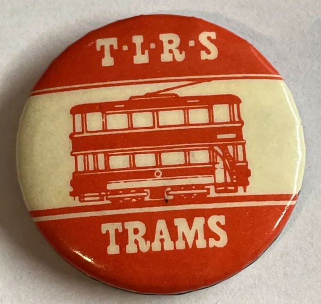 Collectible Pin Badge Bus Interest TLRS Tramway & Light Rail Society Trams 3