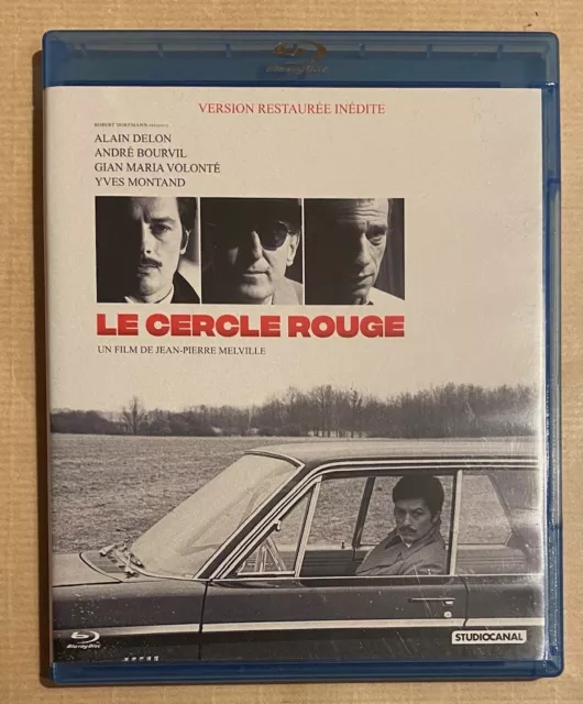 Le Cercle Rouge - Version Restaurée Inédite - Blu-Ray - De melville jean pierre