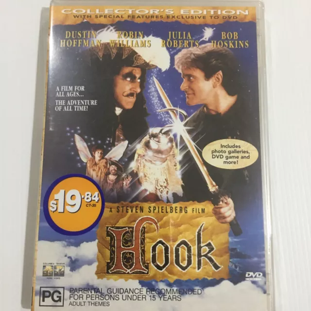 HOOK COLLECTORS EDITION (DVD, 1991) New Sealed $8.00 - PicClick AU