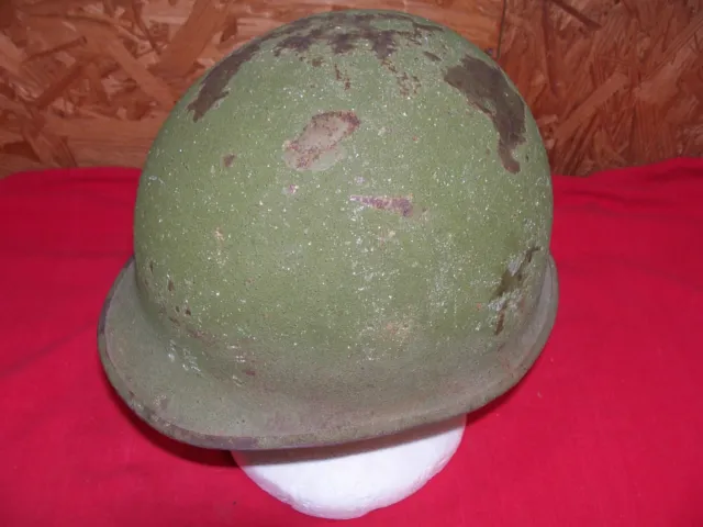 Vietnam War M1 Helmet Korea Korean US Army Marine Sand Aggregate USGI GI Combat