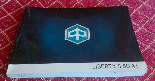 PIAGGIO LIBERTY S 50 4T Libretto USO e MANUTENZIONE EUR 20,00