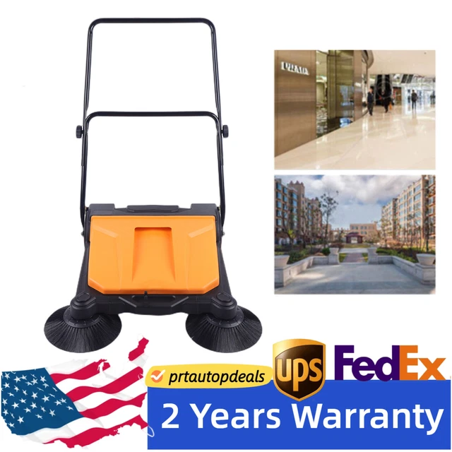 Floor Garden Workshop Push Sweeper Domestic & Wet Brushes Cleaning Tool Manual