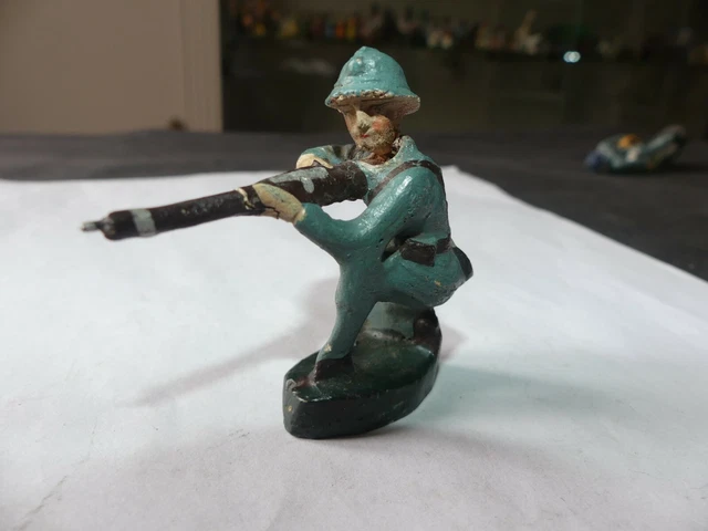 KONVOLUT 11 ANTIGUO Lineol Massesoldaten Ejército Marschzug Oficiales