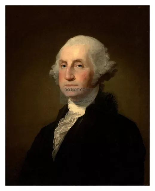 George Washington 1St President Of The United States Portrait 8X10 Photo Reprint