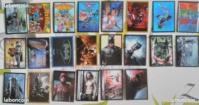 Cartes BATMAN 80th ANNIVERSARY de la collection Panini NEUVES