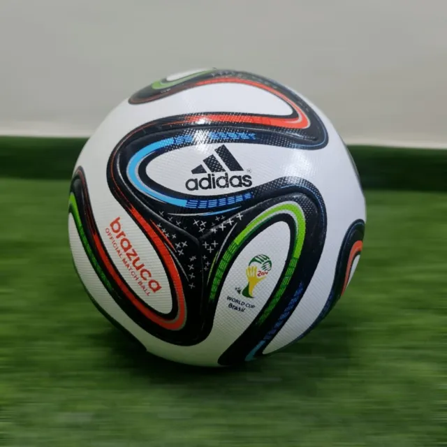 ADIDAS BRAZUCA OFFICIAL Match Ball FIFA World Cup 2014 Soccer Ball Size 5   £35.23 - PicClick UK