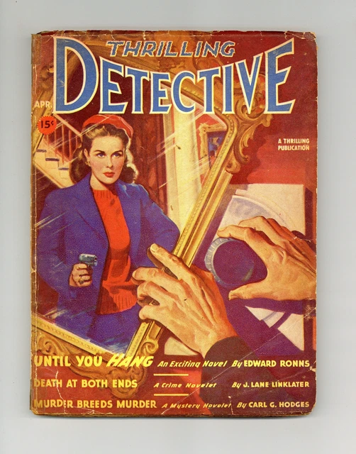 Thrilling Detective Pulp Apr 1947 Vol. 59 #3 PR