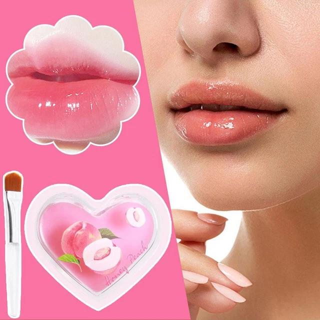 Balsamo per labbra a forma di cuore nutre le labbra lisce morbide 2023 umide F5Q6