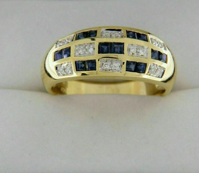 2.2 Carat Round Cut Lab Created Sapphire Men's Pinky Ring 14K Yellow Gold Plated 2.2 Carat Round Cut Lab Created Sapphire Men's Pinky Ring 14K Yellow Gold Plated