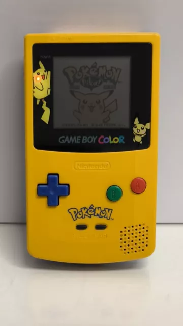 Nintendo Game Boy Color Pokemon Pikachu Edition + Gelbe Edition Pokémon Original