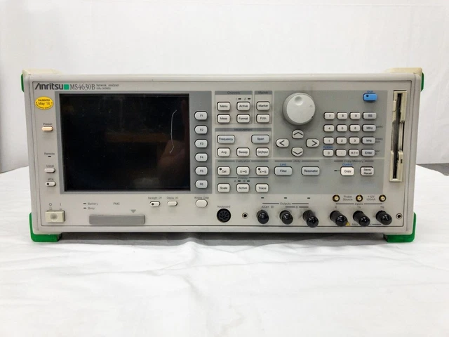 Anritsu MS4630B 10Hz-300MHz Network Analyzer opt10,12,13,14