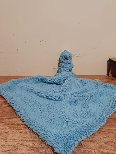 Pottery Barn Kids Cookie Monster Lovey Blanket Plush Sesame Street