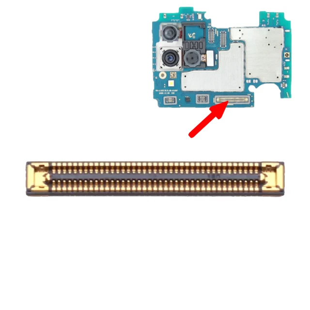 10 Pièces Connecteurs FPC/FFC 22 Broches Pas 0.5mm - Neuf, Marque Uxcell