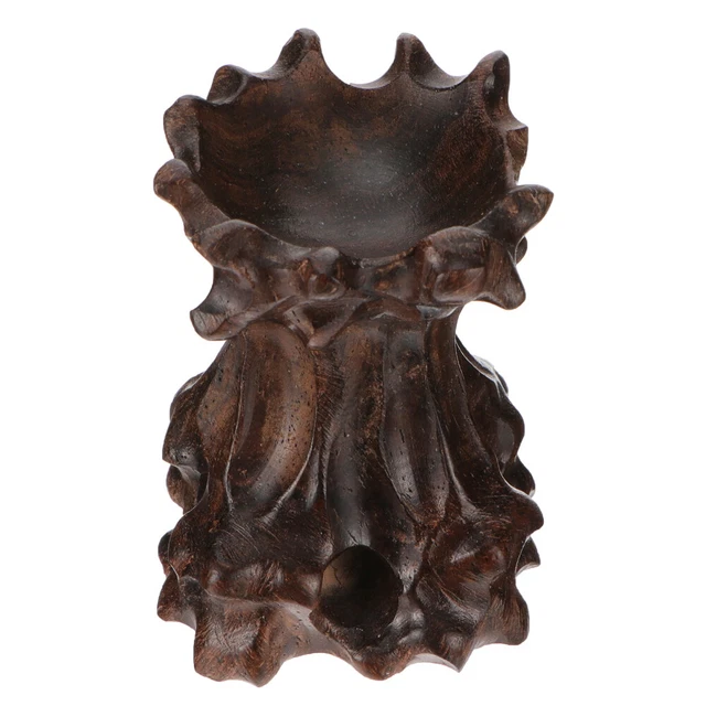 Bola de cristal madera base pantalla soporte bola bastidor de almacenamiento soporte para