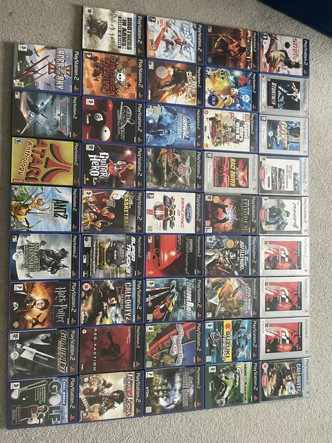 Lot De Jeux PS2 - Sports Games Bundle - Occasion (boîtes Et Manuels Inclus)