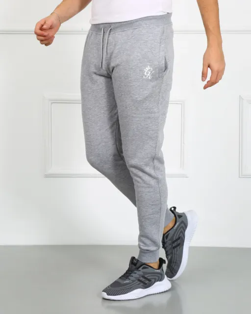 Duck and Cover - Mens 'MELBRAY' Crew Sweat & Jogger Set - Charcoal Marl