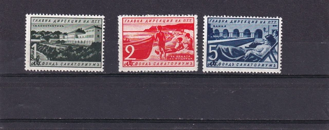 Bulgarien 1941 J. postfrisch ZuschlagmarkenSatz MiNr. 16-18 MNH(**)
