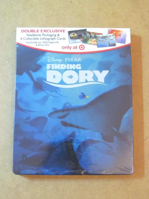 Finding Dory / Disney PIXAR / Blu-Ray Steelbook (Amerikanisch) / ungeöffnet