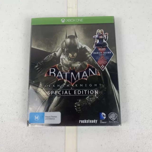 Batman Arkham Knight Special Edition Steelbook Xbox One Video Game Free Postage