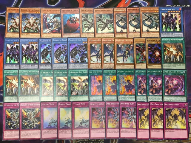 Yugioh Amazoness Deck Yu-Gi-Oh! Red-Eyes Darkness Metal Dragon Card - 1st  Edition, Very Rare, Ungraded (Near Mint) Yugioh Legendary Dragons