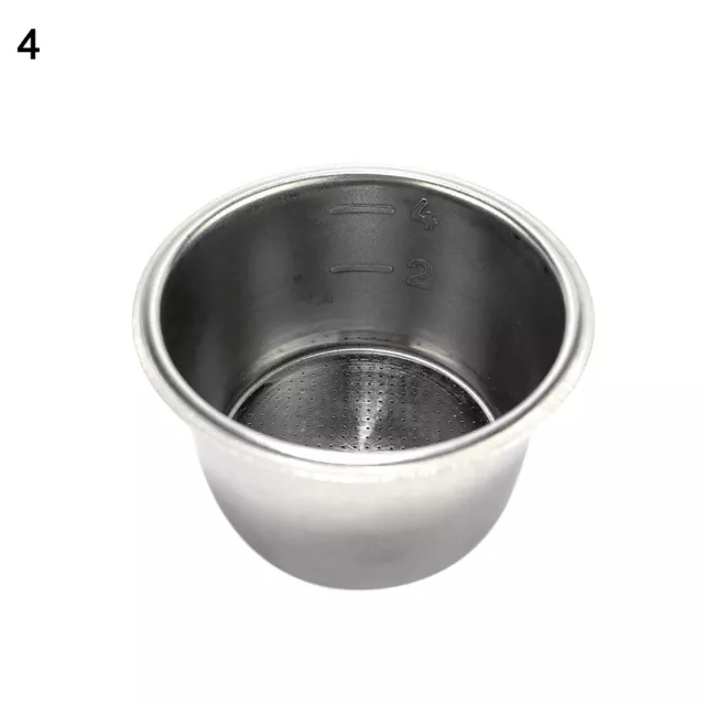 51mm Stainless Steel Coffee Machine Filter Cup Bowl for Delonghi EC5 EC7 EC9 55