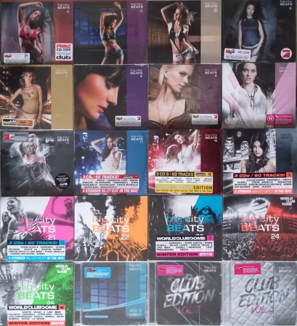 Big City Beats = Verschiedene Compilations Zur Auswahl = House Techno Club Dance