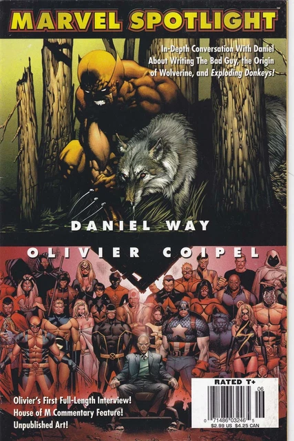 Marvel Spotlight: Daniel Way/Olivier Coipel #1 (Newsstand) FN; Marvel | Wolverin