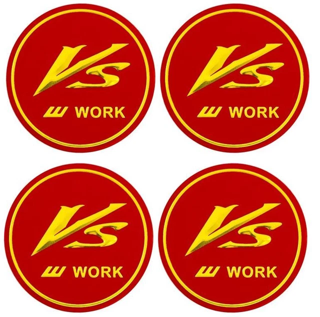 ZQSCAR 4pcs 56mm/65mm Car Hub Centre Caps For Ferrari Wheel Center Caps Anti Rust DustProof With Decoration Styling Sticker Car Wheel Trims,B1-56mm