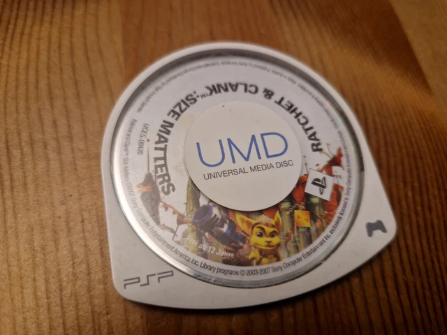 Ratchet & Clank: Size Matters UMD Disc Only (Sony Playstation Portable PSP 2007)