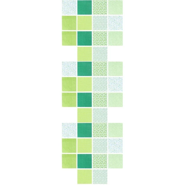 42 Pcs St Patricks Day Fabric Squares Festival DIY Handcraft Stitching