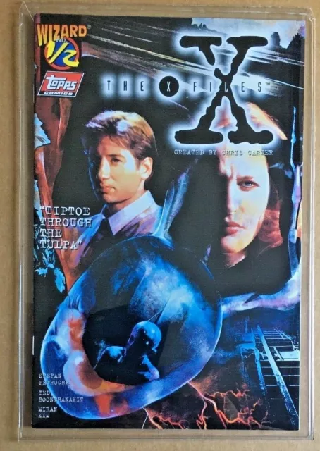 Topps Comics Wizard 1/2 The X-Files NM
