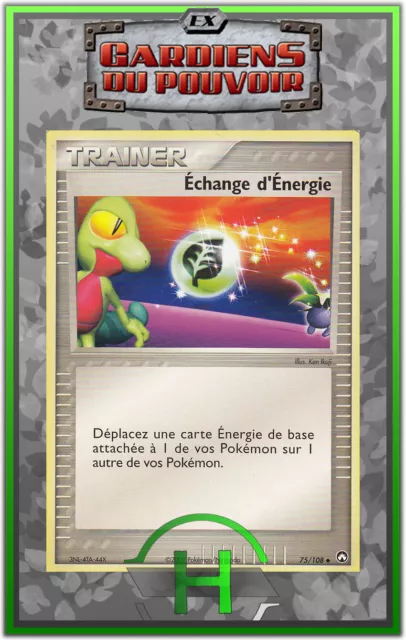 Energy Exchange - EX:Guardians of Power - 75/108 - French Pokemon Card