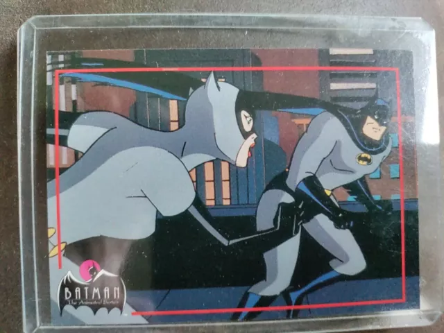 Batman The Animated Series Card Set 2 Promo Card Catwoman 1993 Topps Dc Comics