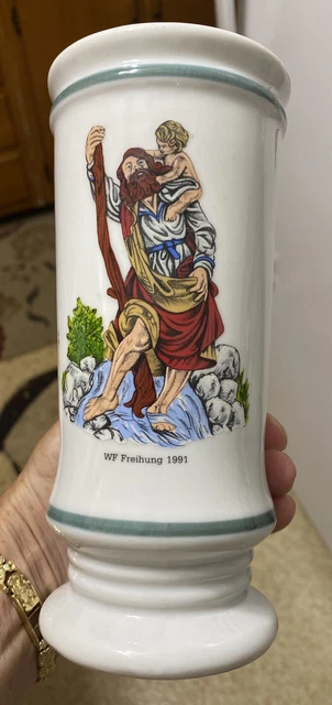 Vintage 1991  Ceramic Stoneware WF Katzenrohrbach 1991