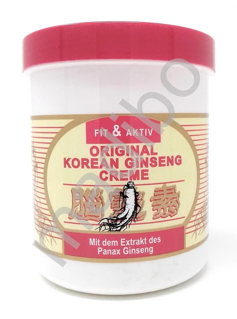 Wellness & Care Korean Ginseng Creme – 250 Ml, Intensive Pflege Für Trockene & Empfindliche Haut