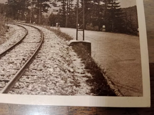 Cartolina Cortina d'Ampezzo Dobbiaco Belluno Ferrovia delle Dolomiti anni '40 2
