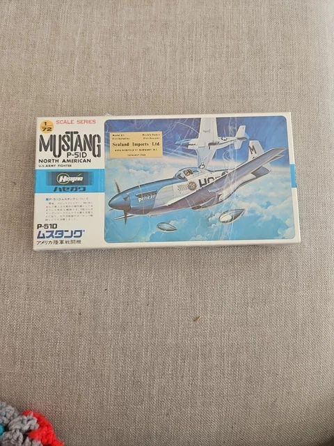Maquette Hasegawa P-51D Mustang 1/32, Modèle Kit Avion, Occasion