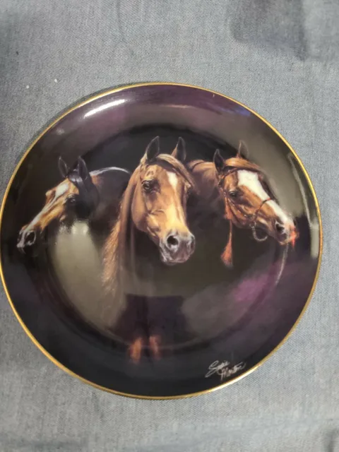 Danbury Mint Collector Plate - "Entering the Light" By Susie Morton