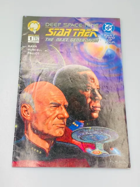 DC Malibu Comics Star Trek: The Next Generation Deep Space Nine Oct 1994 Issue 1
