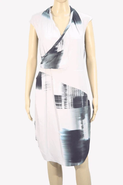 Reiss Robe Femmes Gr. 38 (Royaume-Uni 12) Multicolore Shiftkleid Robe De