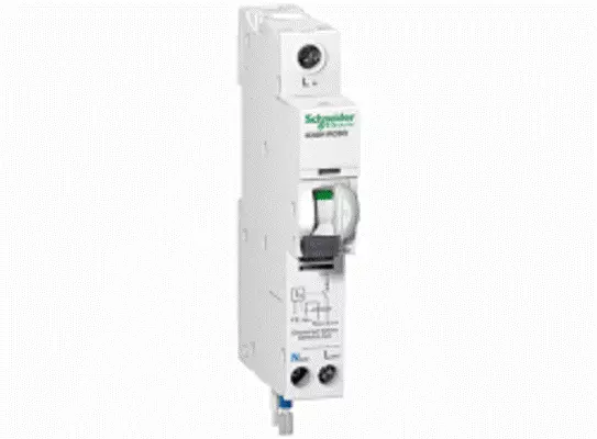 A9D11820 Residual current breaker Acti9 iC60H RCBO,1P + N,20A,30mA, A type,10kA