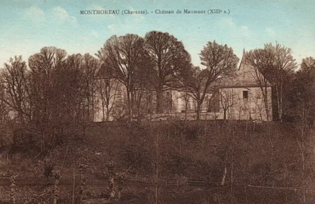 CPA 16 - MONTMOREAU (Charente) - Château de Maumont