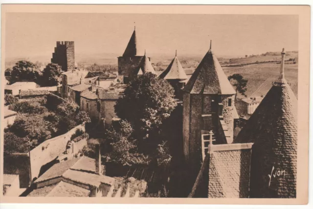 Cpa 11 - Carcassonne - Intérieur De La Cité (Aude) - Non Écrite